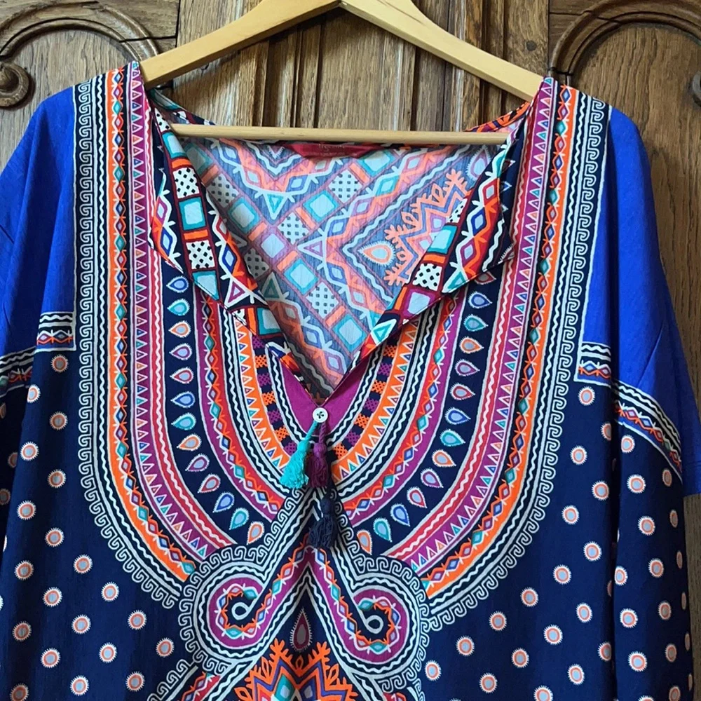 Tigerlily Swim Dress Cover Up Tunic - Picture 7 of 15